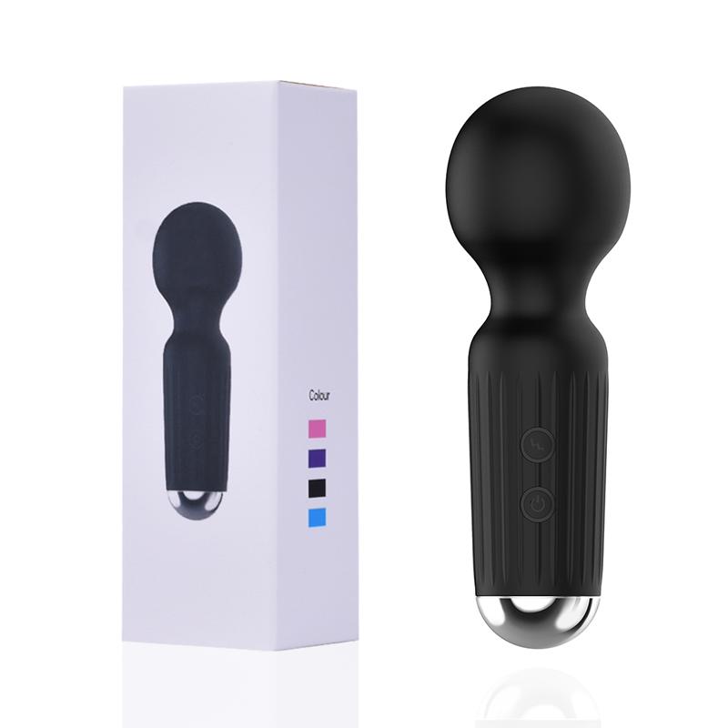 20 Speed Powerful Mini AV Magic Wand Vibrator G Spot Clitoris Stimulator USB Rechargeable Massager For Adult Women Sex Toys
