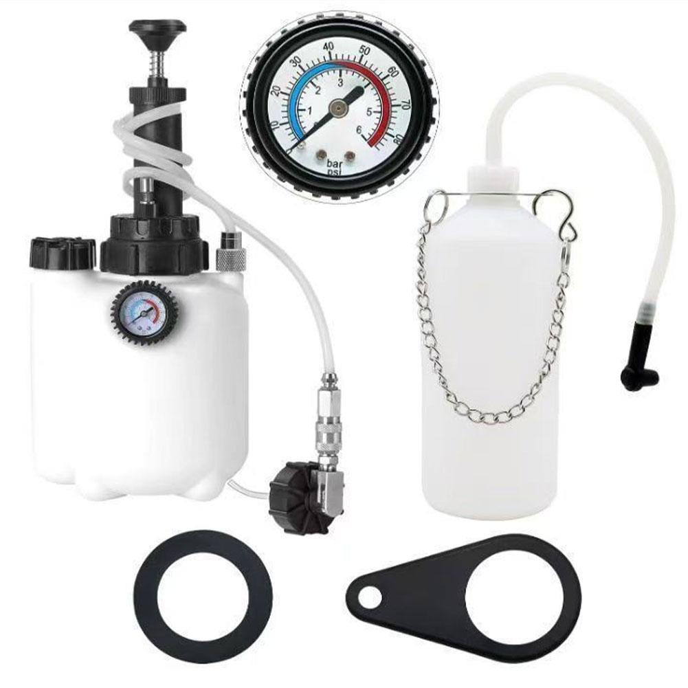 

Прокачка тормозной жидкости Инструмент для замены тормозной жидкости 3 л Большая емкость Устойчивый к коррозии Комплект для замены тормозной жидкости Для большинства автомобилей