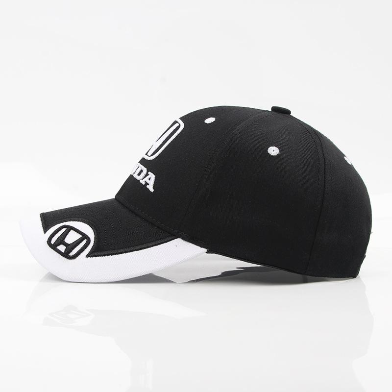 Embroidered Car Adjustable Sport Baseball Casual Cap Casual Hat For Honda Civic Fit Jazz Accord Pilot CRV Odyssey Passport City