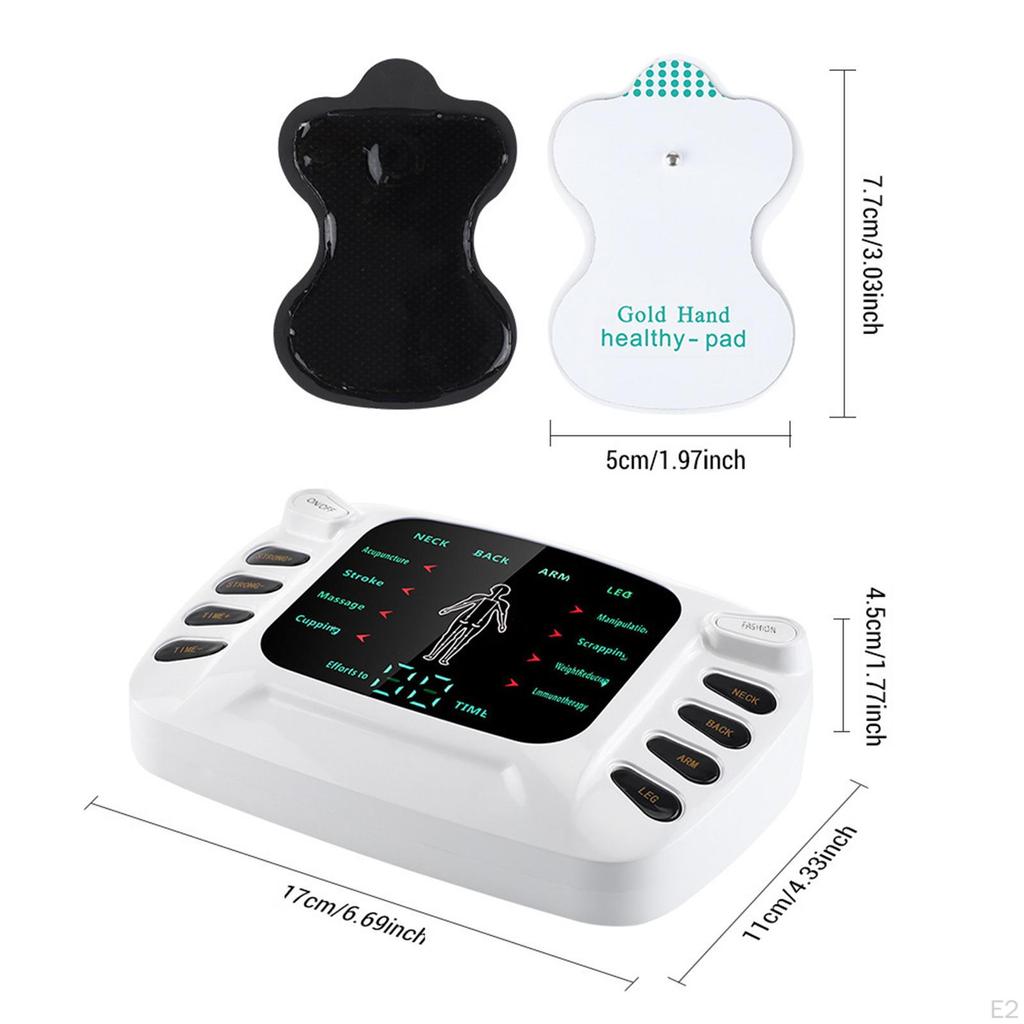 Electric Pulse Massager Home Use for Shoulder Joint Back Leg Women Men