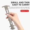 Bicycle Chain Wear Indicator Checker Mountain Road Bike Chains Gauge Measurement Ruler Cycling Replacement Repair Tool