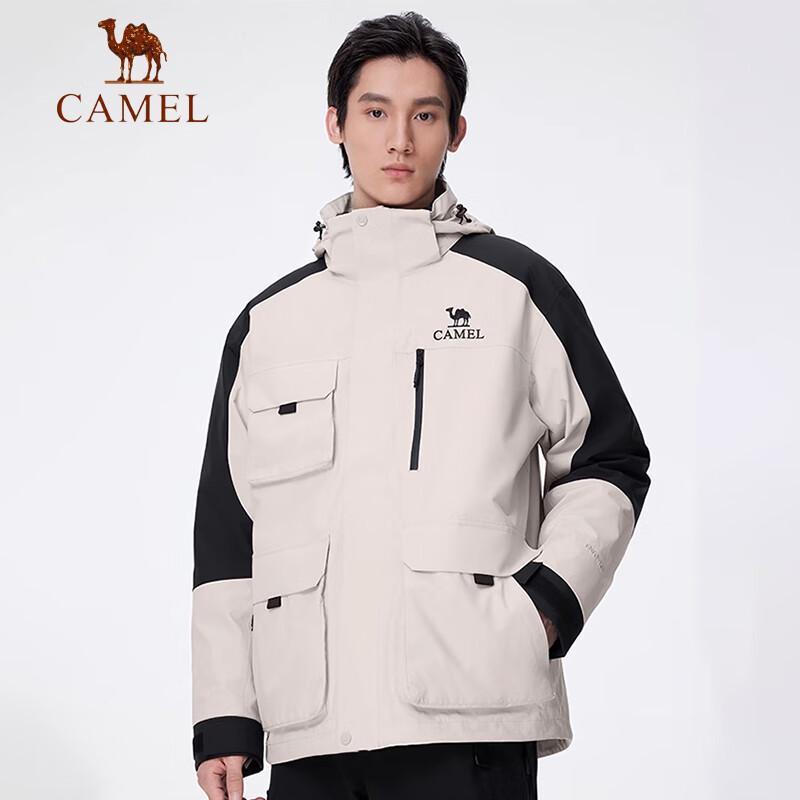 CAMEL Men s A14CR11714 3-in-1 Down Mountaineering Jacket XXXL