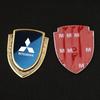 Car Sticker Shield Shape Emblems Logo Decals for Mitsubishi Outlander Mirage Eclipse Cross Pajero Lancer Delica Triton RALLIART