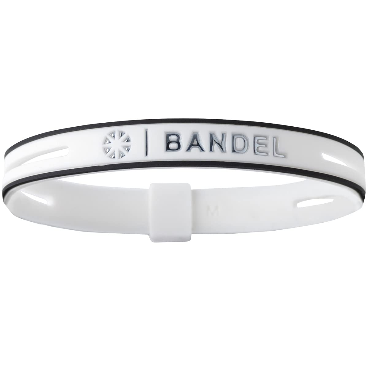 

БРАСЛЕТ BANDEL Металлический шнурок, Большой (19,0 см), Белый/серебристый