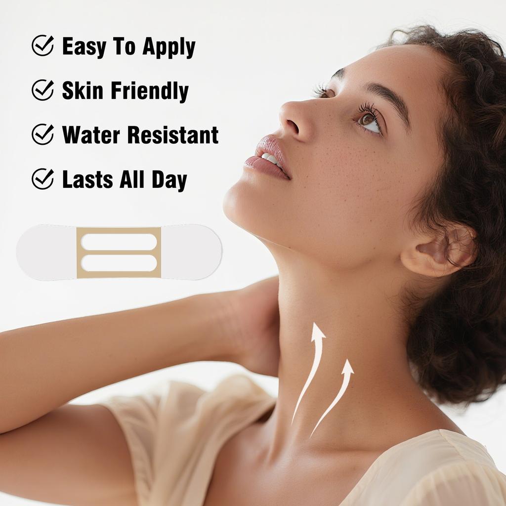 Firming And Lifting Patch To Improve And Reduce Neck Lines Breathable And Comfortable Firming And Lifting Neck Patch 12pcs