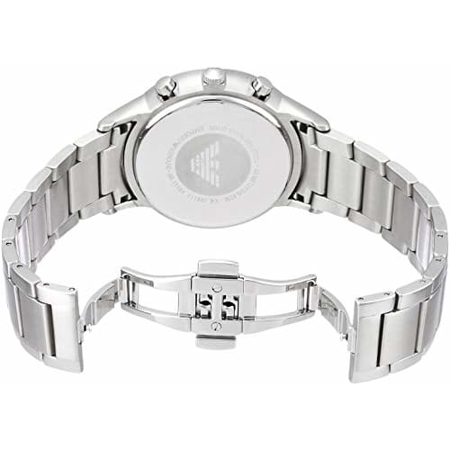 Emporio Armani RENATO AR11164 Men's Watch, Officially Imported, Silver