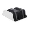Ladestation passend für Edge Controller Dual Game Console Controller Ladestation Dock Aufbewahrungsständer mit USB-Kabel Weiß