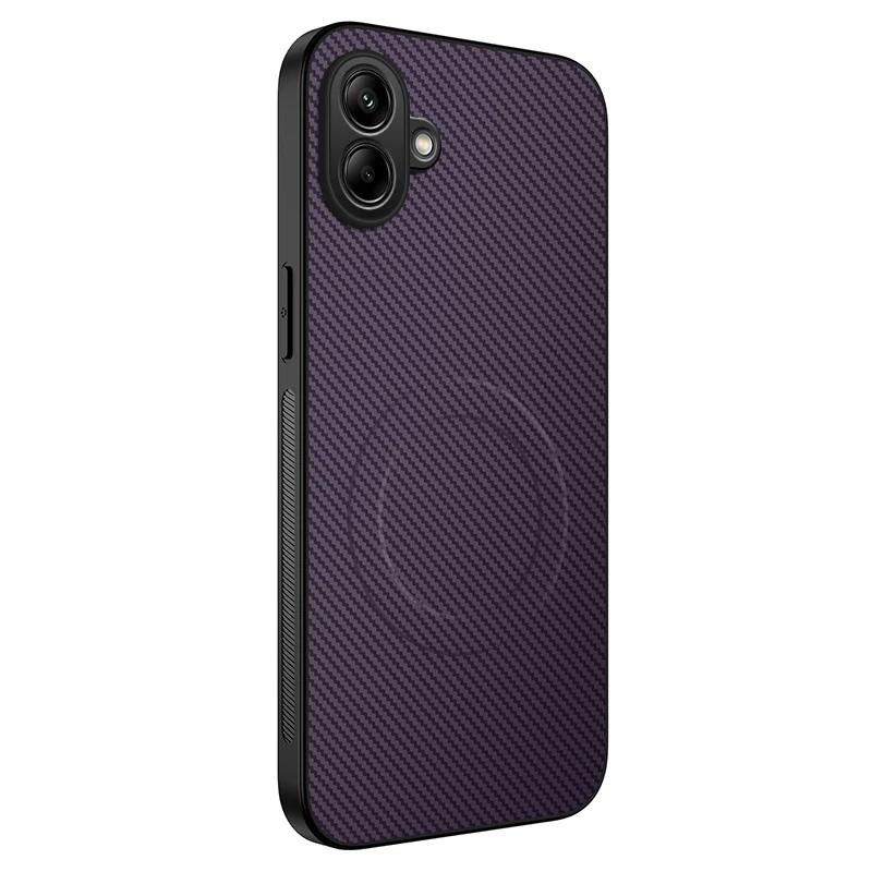 For Samsung Galaxy A17 A05s A16 A14 A07 A15 A25 A26 A06 4G 5G Phone Case Magnetic Wireless Charging Silicone Leather Cover Cases