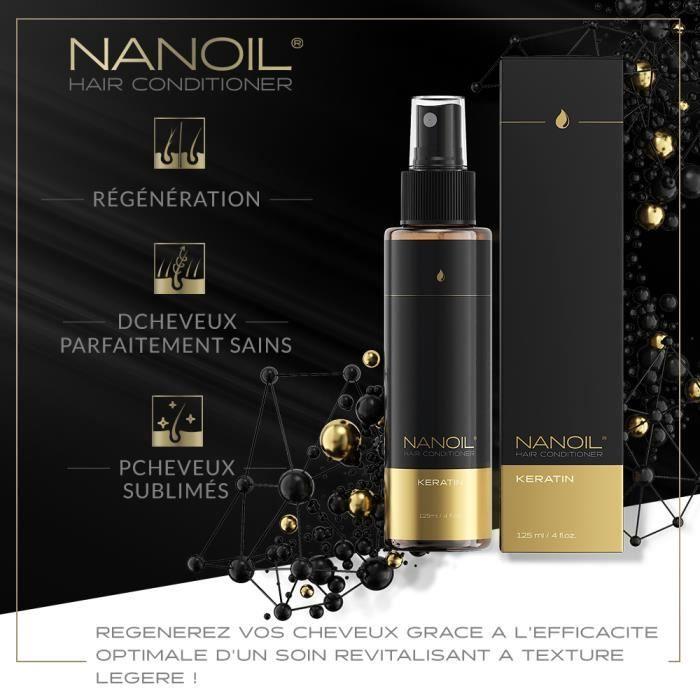 Soin Capillaire Revitalisant À La Kératine Nanoil Keratin Hair Conditioner 125ml - Régénération Capillaire