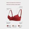 2026 Seamless Red Push-up Bra for Small Bust - Sexy, Soft, Comfortable, Wire-free