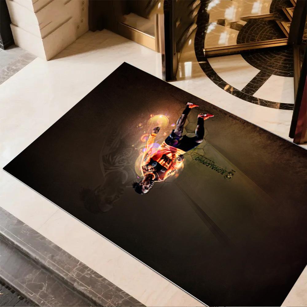 Marc Reus Action Carpet Suitable for Study room Outdoor Entryway Foyer Anti-slip Rug Anime Office Decor Perfect Birthday/Christmas Gift Idea