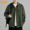 JEEP Men's Long Sleeve Casual Work Shirt