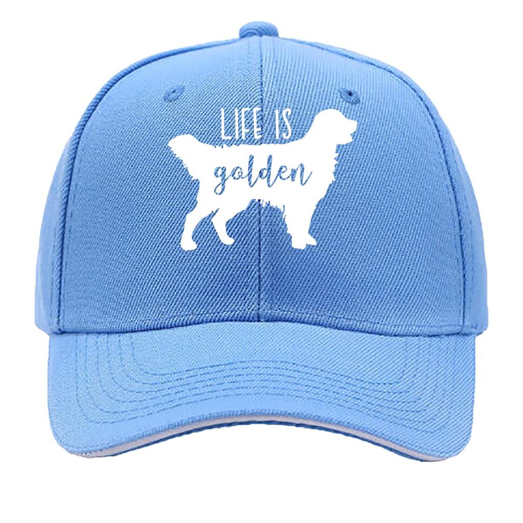Outdoor Mountaineering Casual Puppy Print Hip Hop Hat Curved Brim Retro Sports Running Hat Hat Versa Sandwich Baseball Cap