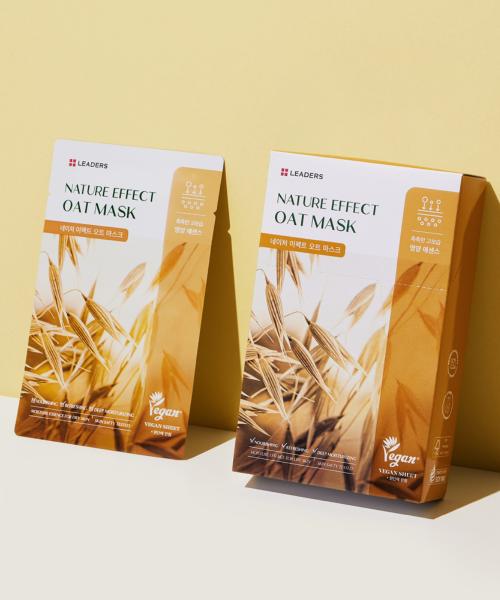 Leaders Cosmetics Nature Effect Oat Mask 10 Sheets