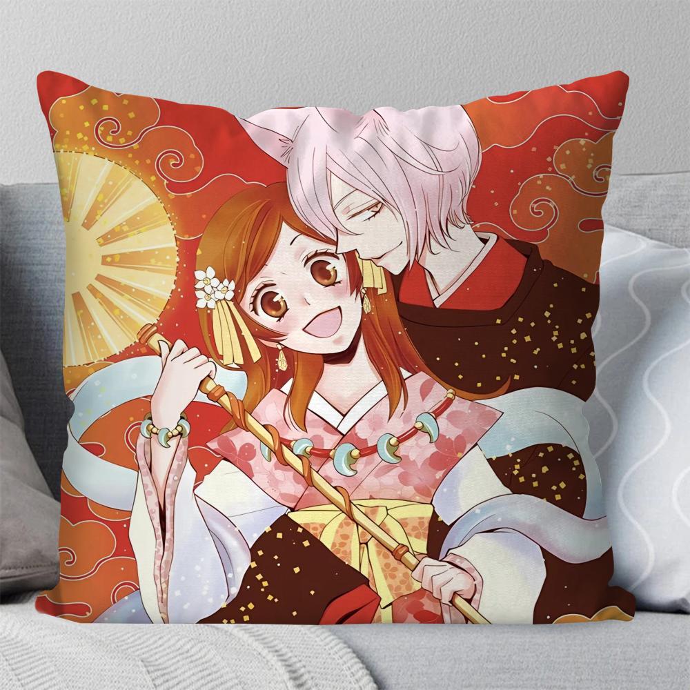Kamisama Love Anime Pillow Case Square Pillow Bedroom Sofa Leisure Comfort Cushion Car Living Room Home Decoration 40X40