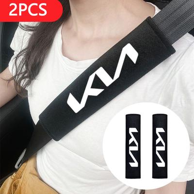 AAAFO1 Car Seat Belt Cover Car Safety Belt Shoulder Protection For Rio Rio5 Sportage Ceed Cerato K3 KX3 K4 K5 Sorento Accessories