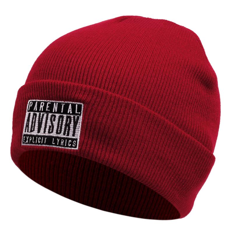 

Adv Embroidery Winter Hat For Men Skullies Beanies Women Fashion Warm Cap Unisex Elasticity Knited Hats Hip-Hop Bonnet Cap
