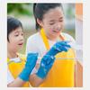 40pcs Blue Nitrile Gloves Disposable Waterproof Blue Gloves Kitchen Dishwashing Pet Bathing Beauty Hair Styling Tools