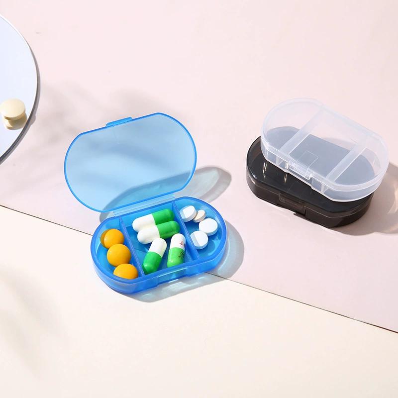 3 Grids Pill Box Mini Pill Case Tablet Pill Organizer Case Dispenser Travel Tablet Holder Container Medicine Drug Storage Box