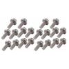 20Pcs Flanged Hex Bolts 304 Stainless Steel Flange Head Screws M6x20 Industrial Construction Fastener