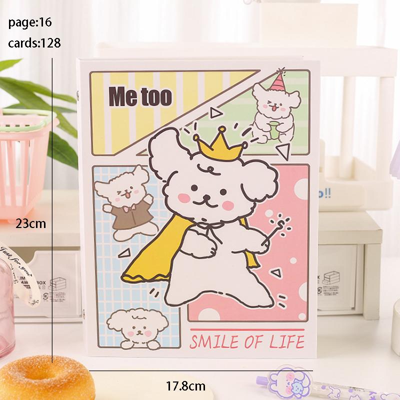 Creative  Photo Card Binder  Cute Idol PhotoCard Holder Poka Collect Book  Poca Packaging Supplies