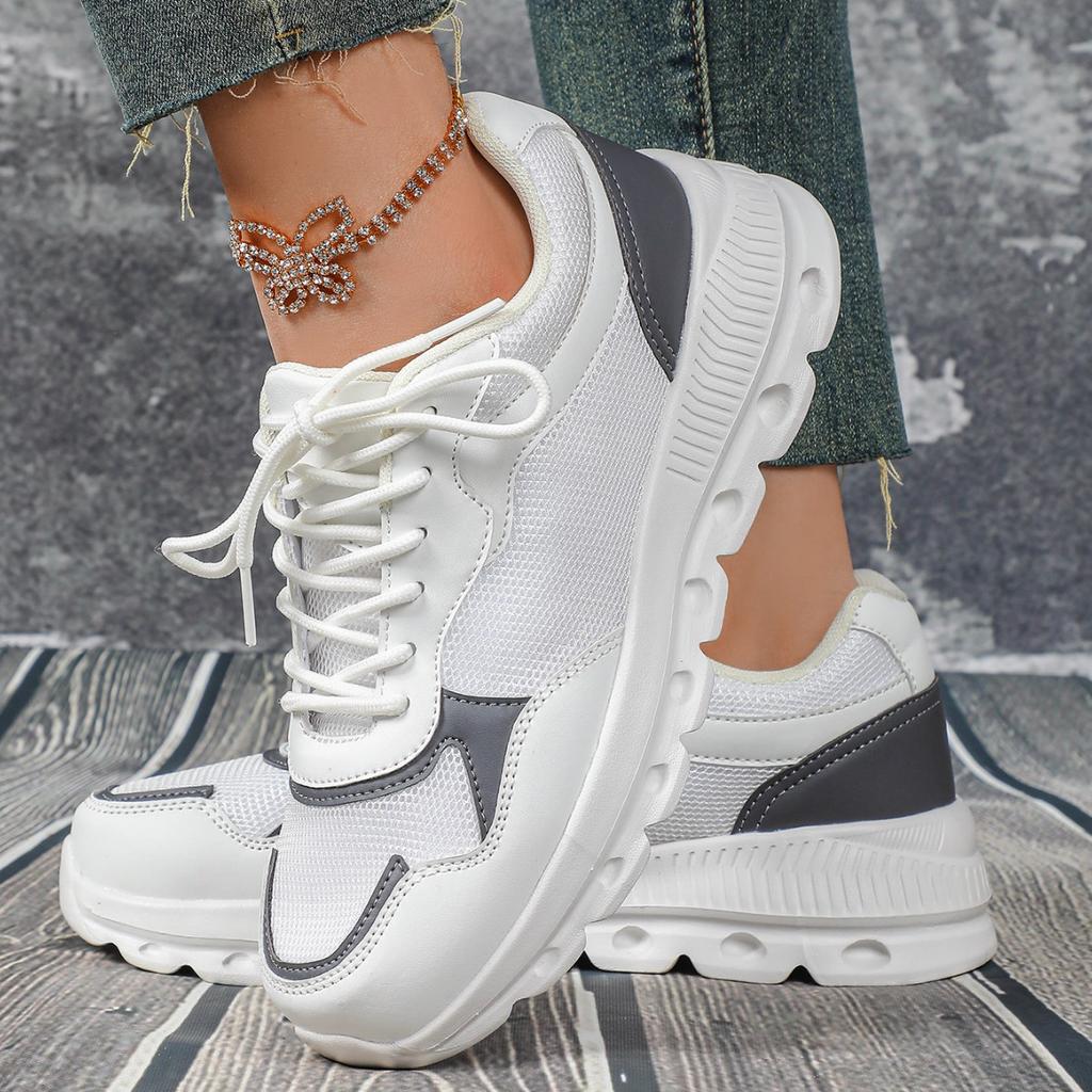 Unisex Mesh Running Shoes Lightweight Breathable Sports Sneakers Elastic Soft Sole Footwear for Walking Gym Fitness
