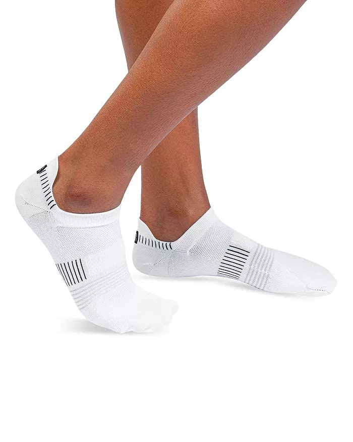 On Ultralight Low White Black Socks, Men's,