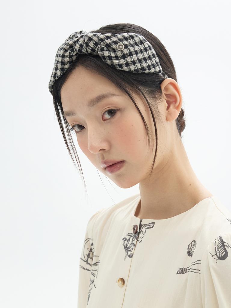 Brownhat Chloé Fascinator - Check