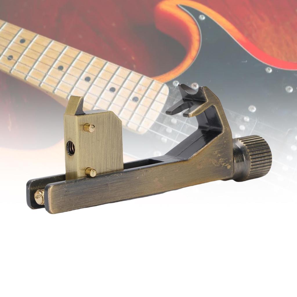 Fockety Octave Calibration Stainless Steel Guitar Intonation Adjuster for Electric Guitar Tuning with Precision Pitch Portable and Durable for Indoor