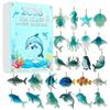 Piece Flat 2D Acrylic Keychain Countdown Calendar - Keychain Gift Set for Daily Countdown