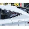 Car Styling Accessories For Toyota Harrier Venza  + Rear Window Blind Shades Frame Louver Cover Exterior Sticker Trim Part