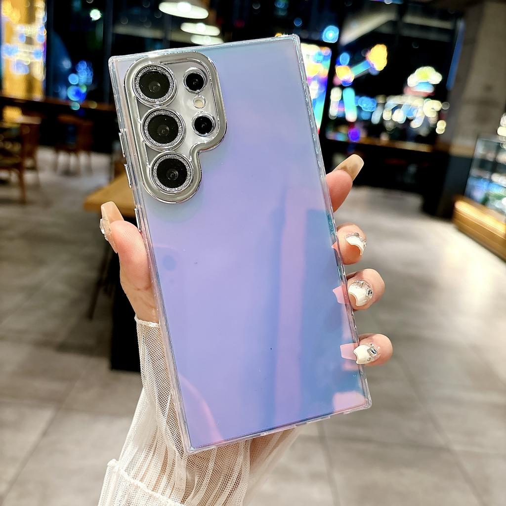 Neuer galvanisierter Rahmen Federgarn Feder Kreatives Handyhülle Samsung S11U/S11/S11 Anti-Drop Schutzhülle