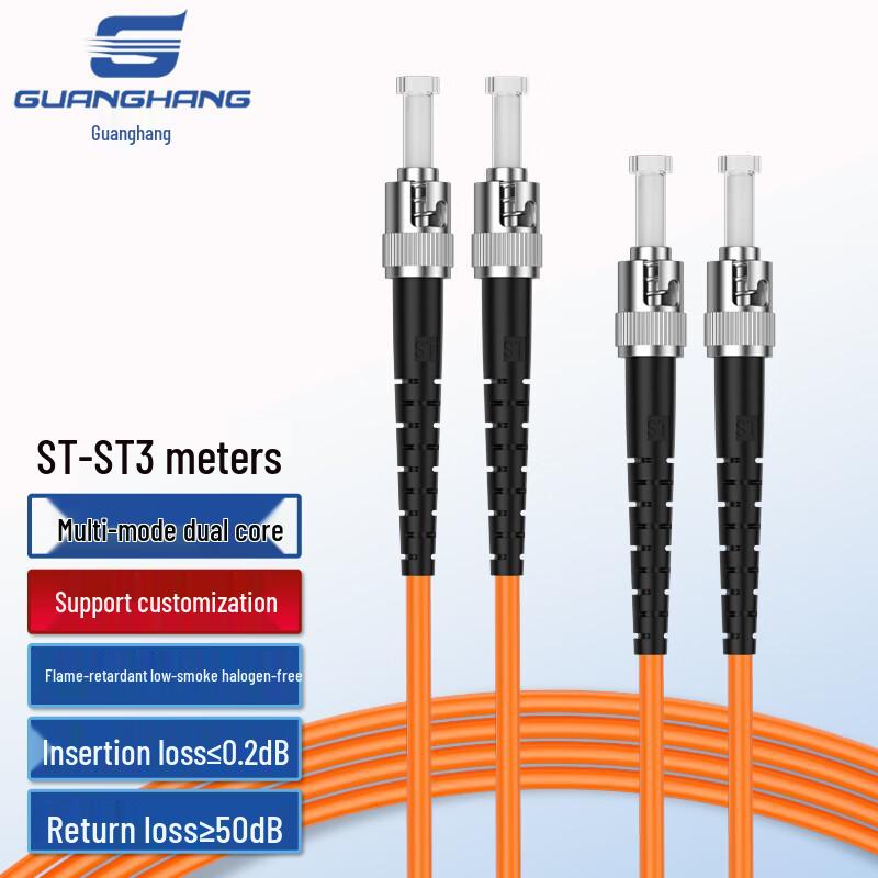Guanghang Telecom-grade Multimode Fiber Optic Patch Cord