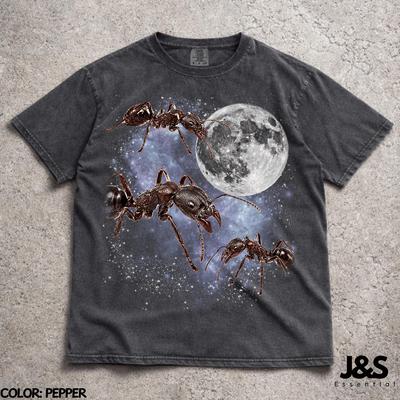 Three Bullet Ant Moon Shirt, Bullet Ant Tshirt, Insect Lover Gift, Bug Graphic Tee, Entomology Nature Shirt Men Women