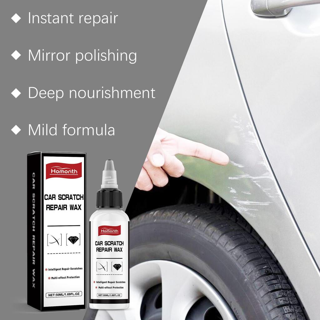 Homonth Car Scratch Wax Paint Maintenance Fluid Car Paint Scratch Remover & Polishing Fluid