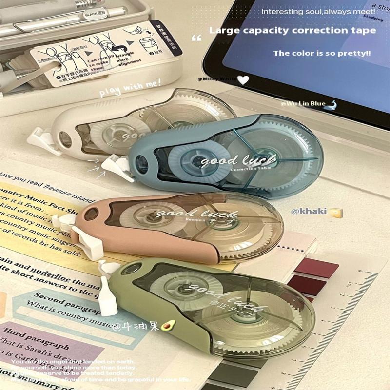 4/5/6Pcs Correction Tape White Out Correction Tape Dispenser Easy To Use Applicator For Instant Corrections School Supplies Kawa