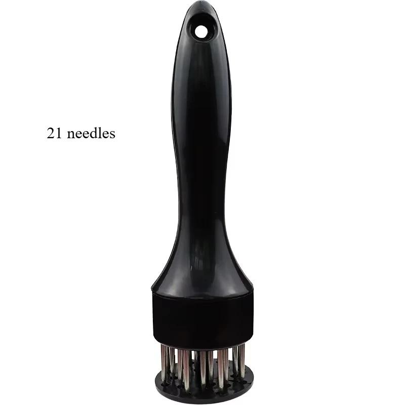 1 PIEZA Bistec y Chuletas de Cerdo Aguja Rápida para Aflojar la Carne Práctico Ablandador de Carne de Acero Inoxidable Accesorios de Cocina Herramientas Martillo de Carne