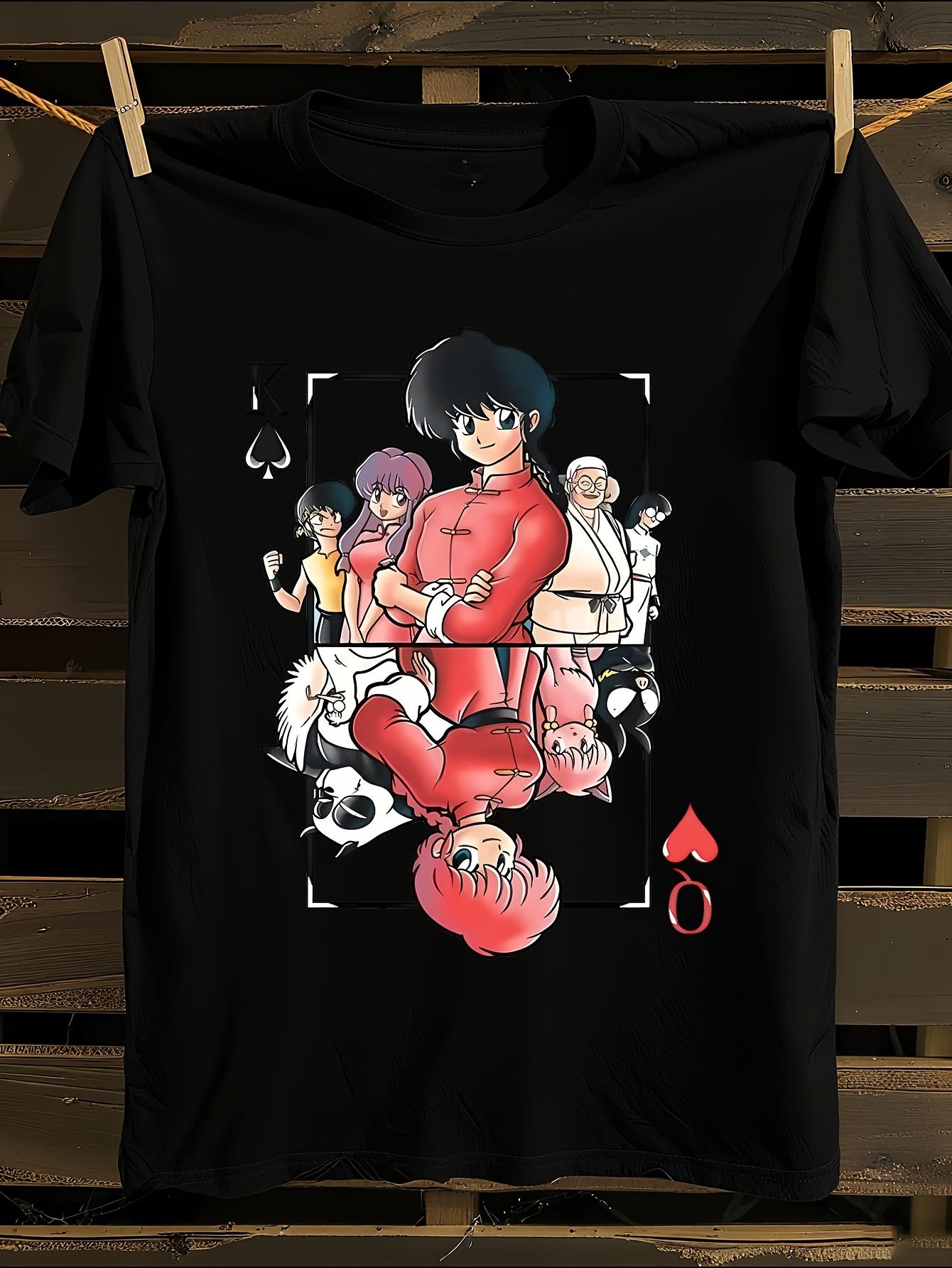 [ Anime Tshirt Anime Graphic Print Tshirt XXXXL