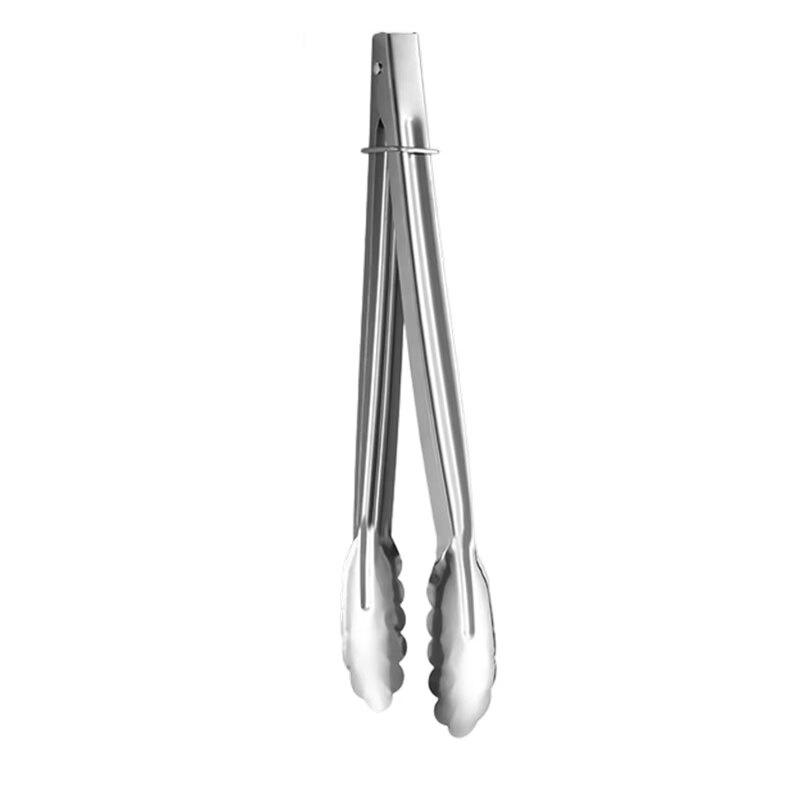 12-inch 410 Stainless Steel Food Tongs