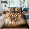 Home Living Luxury Gold Rose Print 23Pcs Soft Duvet Cover PillowCase Queen Size and King Size Kids Bedding Set EUUSAU Size