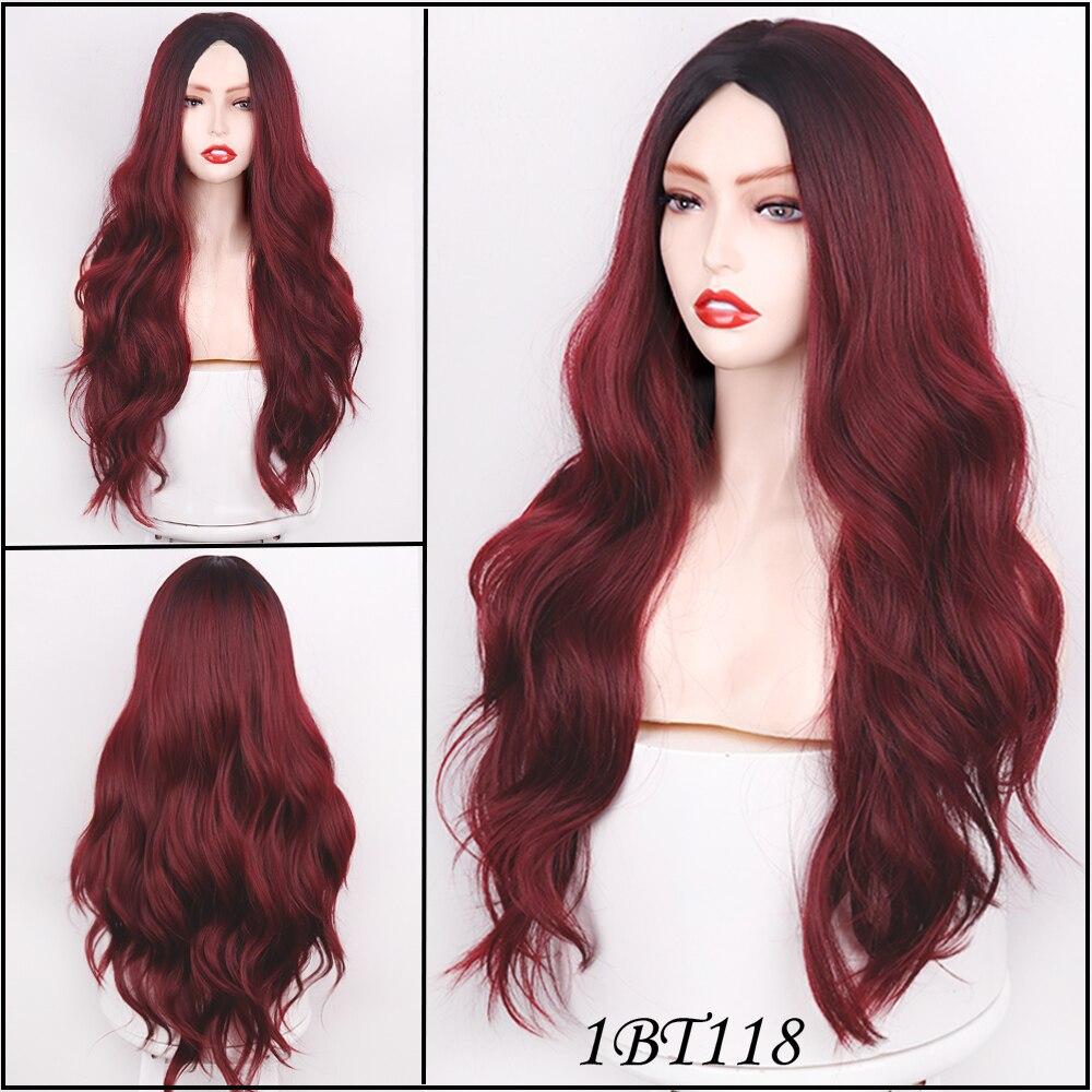 

MISSQUEEN Длинные волны винно-красного цвета, светло-русого небесно-серого цвета, женские парики для косплея, для повседневного использования, для вечеринок, натуральные термостойкие синтетические