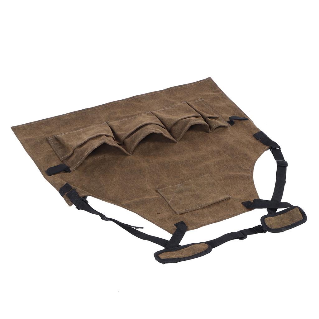 Garden MultiPocket Apron Canvas Electrician Maintenance Apron Hardware Fitting Tool Storage