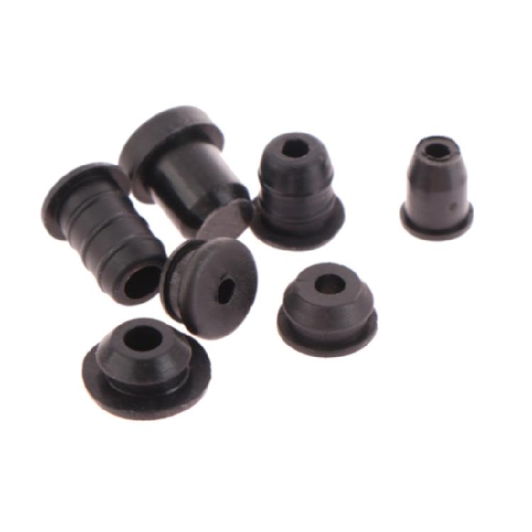 Bike Frame Grommet Insert for Cable Ports Black Push-Fit Rubber Trim for Entry Hole Care and Daily Upkeep Part