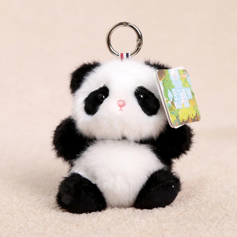 Polar Bear Soft Toy Pendant With Short Plush Material For Bag Decor