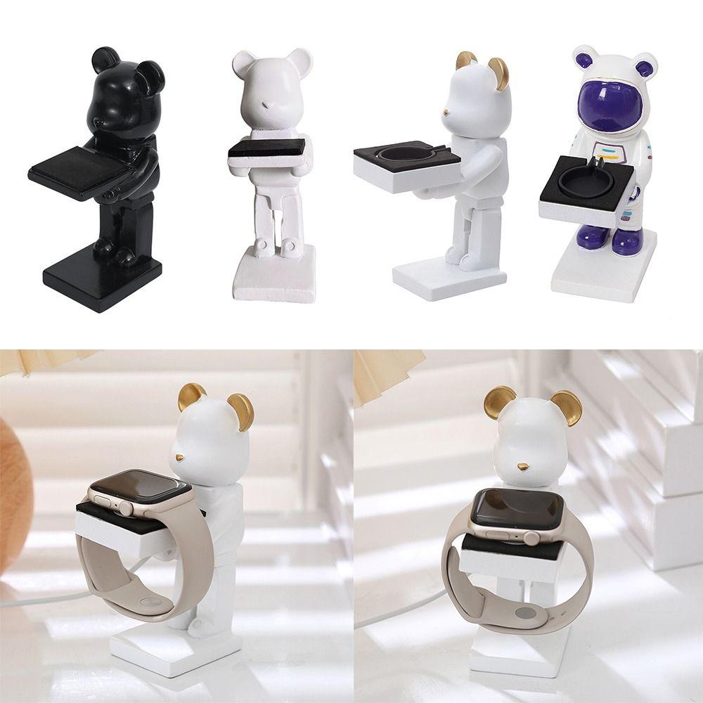 Multicolor Wireless Charger Support Smart Watch Stand for For Apple Watch Home Decorations