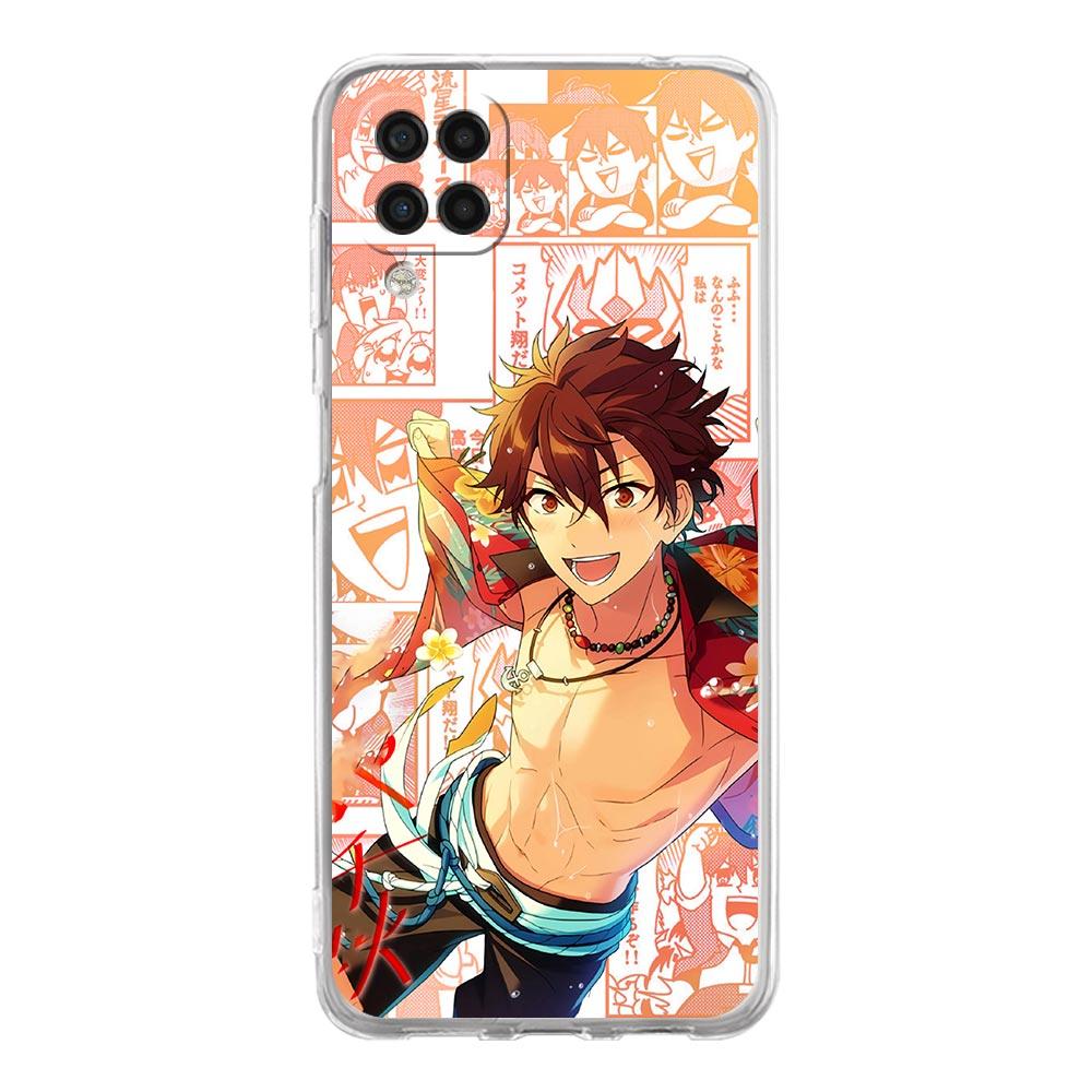 Cartoon Ensemble Stars Phone Case For Samsung A13 A33 A73 A53 A23 A51 A71 A21S A12 A11 A31 A41 A03S A22 A52 A32 5G Clear Cover