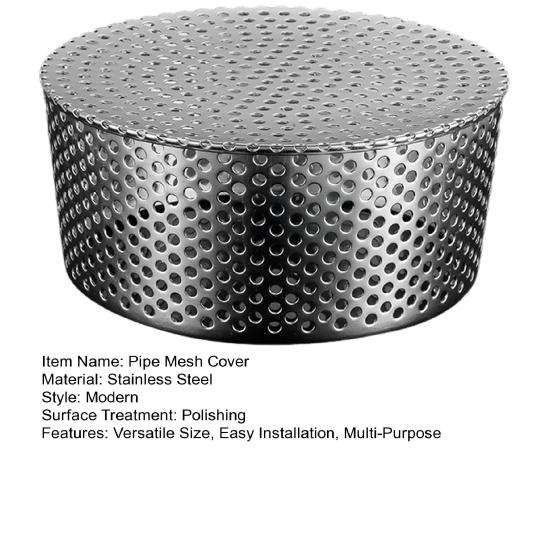 Kryt na kanalizační mřížku Nerezová ochrana okapu proti listí Dešťová svodová roura Ucpání Ochrana proti listí Odvodňovací čepel Štít