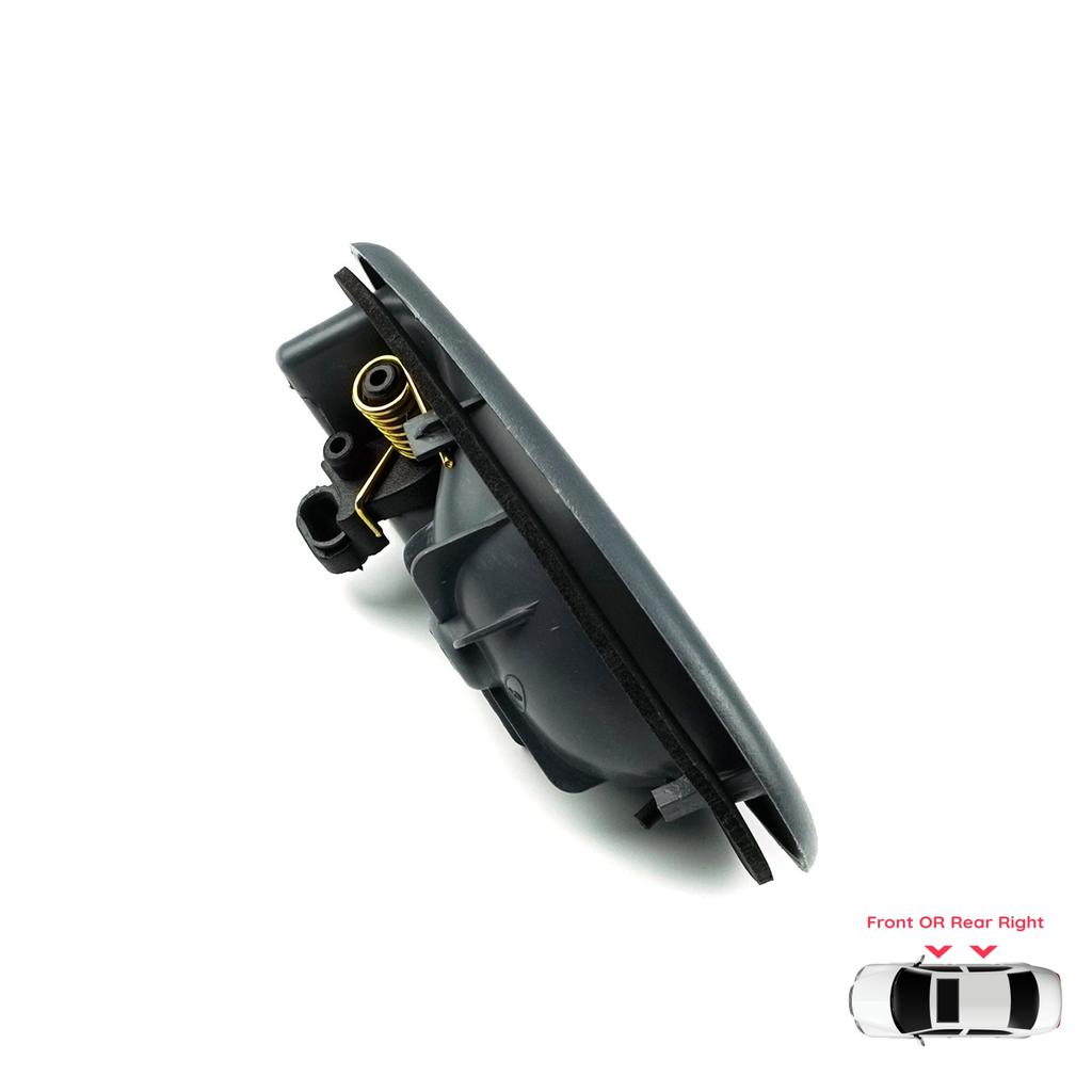 EDP100 Inner Door Handle Right Gray for Renault Clio Trafic Master 2 Scenic Megane 1 Logan 1 Movano A Interstar Primastar Daily