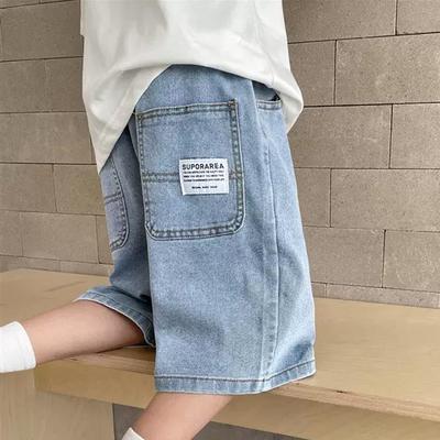 Children's Clothing Boys Denim Shorts Summer Children's Pants Summer Five-point Pants