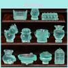 Resin Bronze Ware Decor With Glowinthedark Effect For Car Interior And Home Display